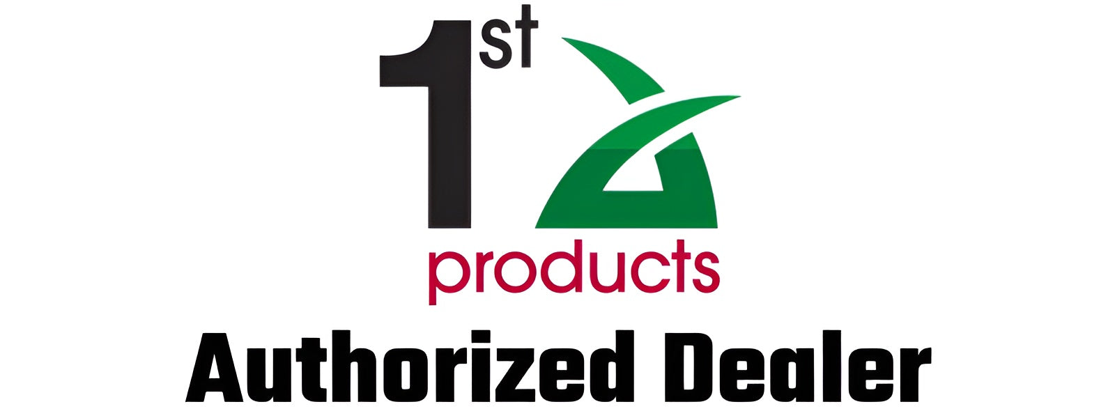 1st Products Authorized Dealer Badge