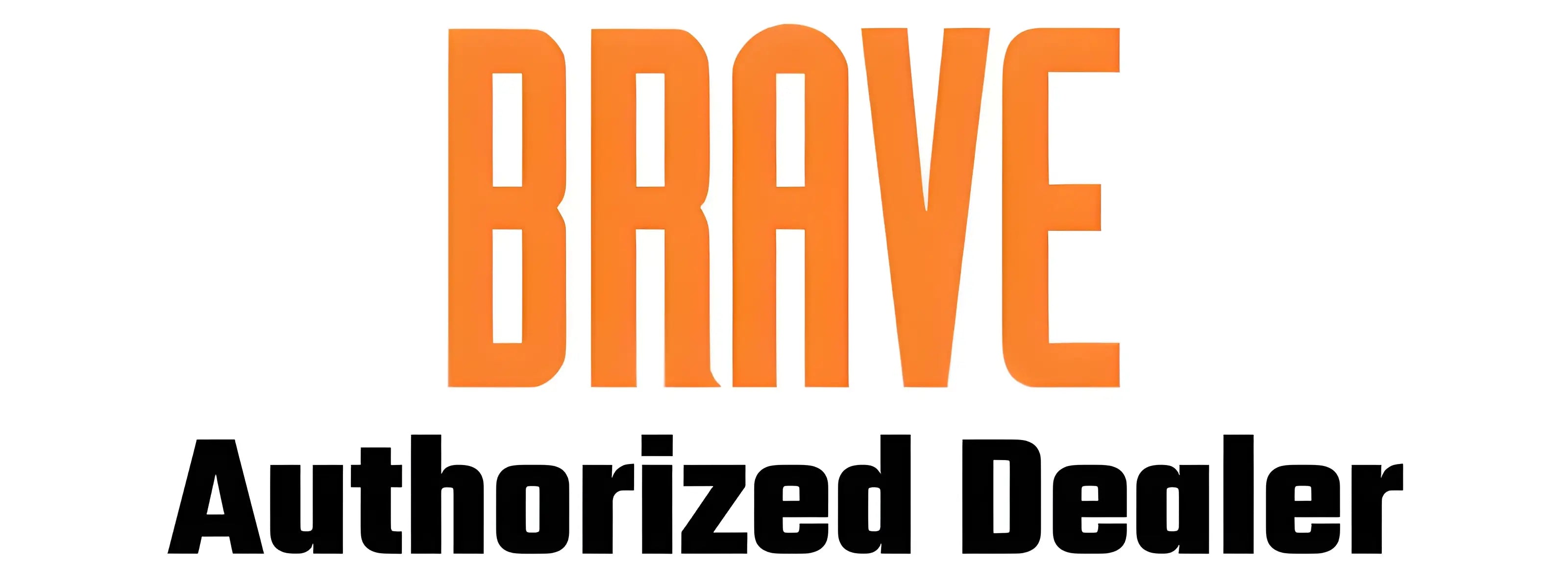 Brave Authorized Dealer Badge