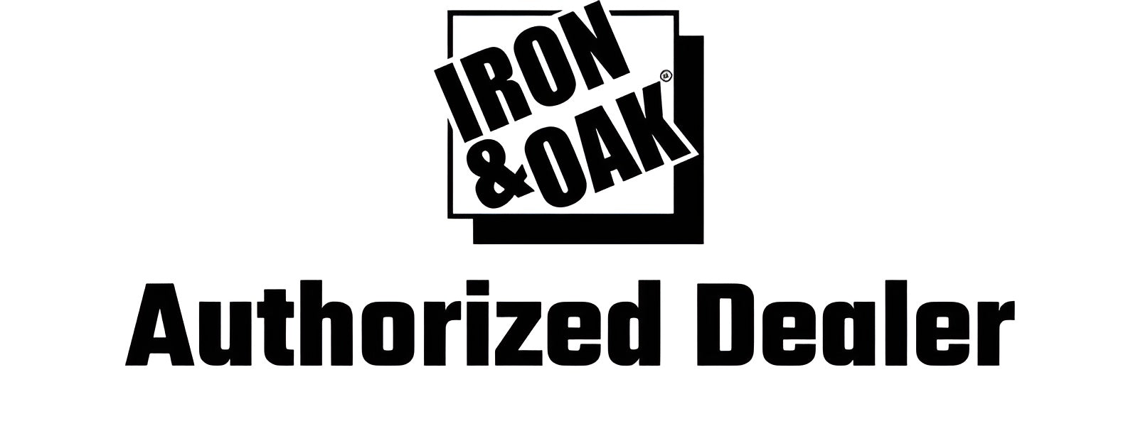 Iron & Oak Authorized Dealer Badge