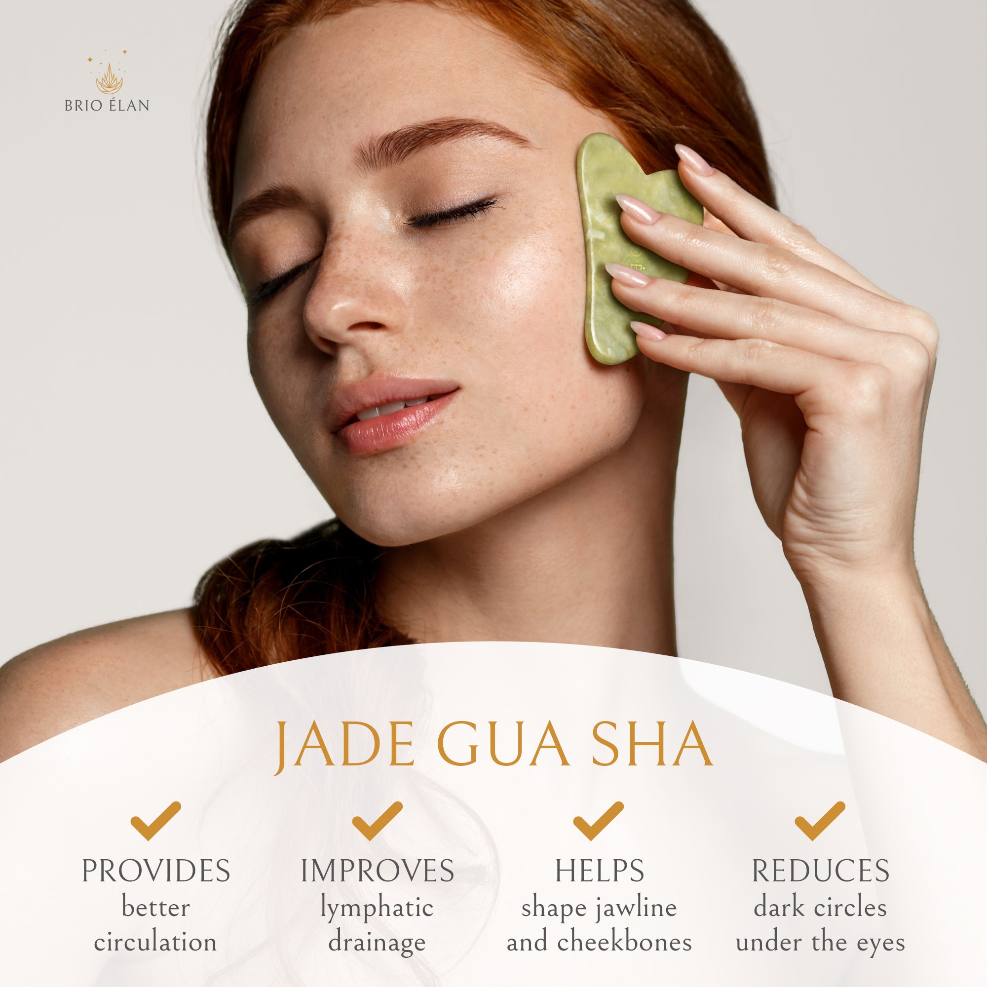 BRIO ÉLAN Jade Gua Sha