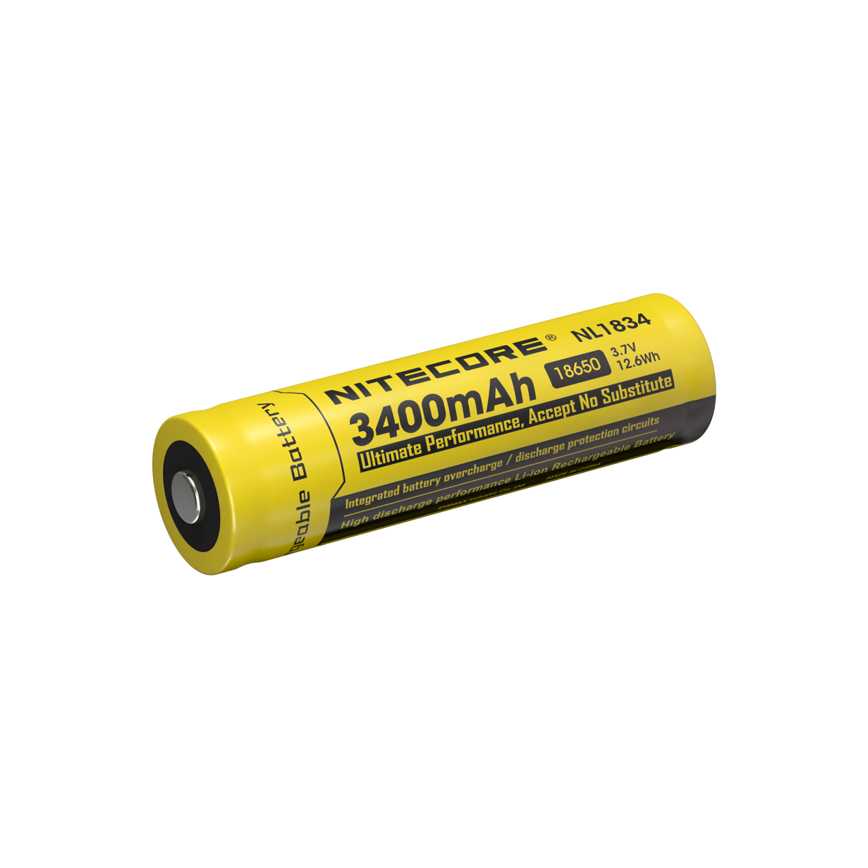 Nitecore 18650 3400mAh Återladdningsbart batteri
