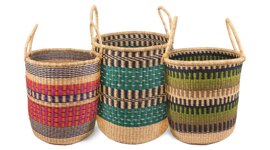 unique ghana log basket