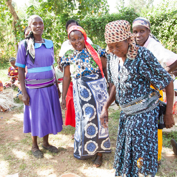 La salle des paniers des tisserands kenyans