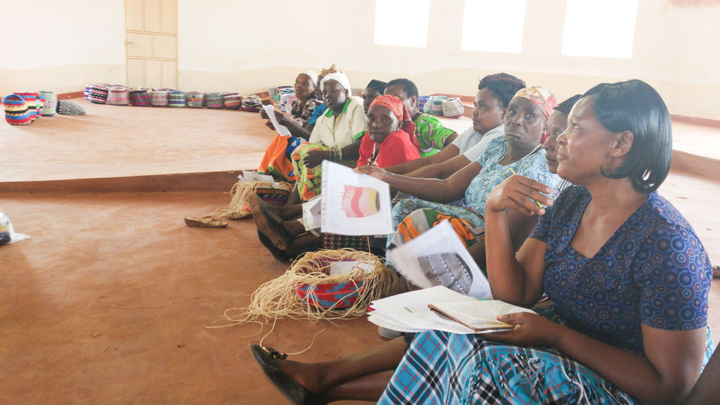 The Basket Room Tisserands de paniers africains