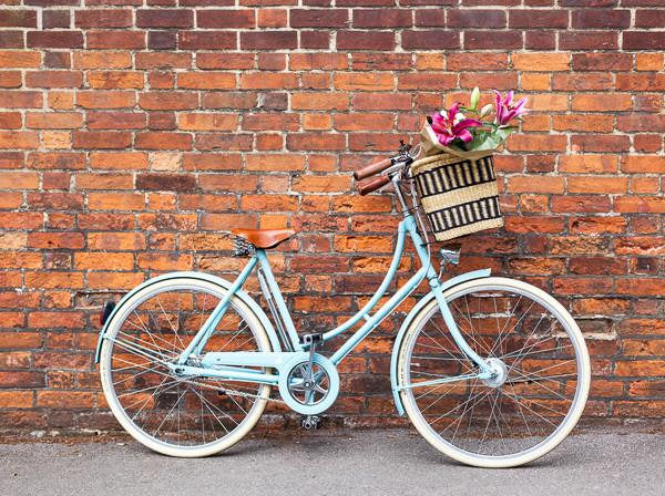 bike with a basket