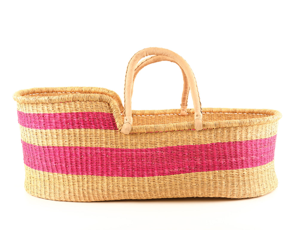 Moses Baskets | Handwoven Ghanaian Baby Crib With Mattress And Sheet ...