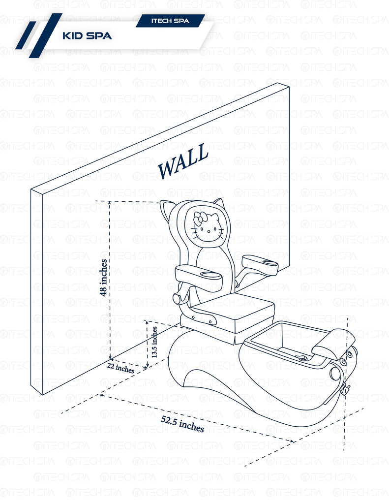 Kid Pedicure Chair Owner's Manuals