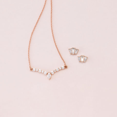 Diamond necklace for women