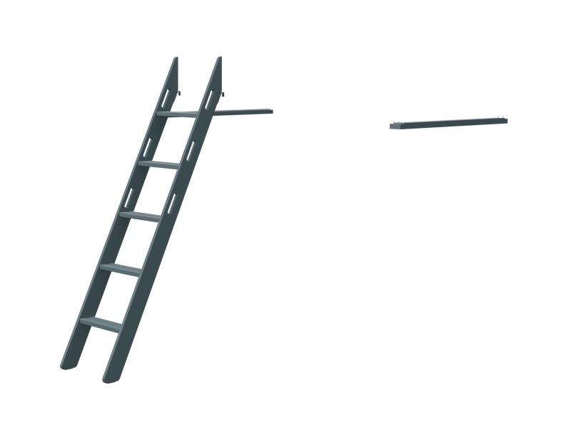 onszelf Taiko buik deze Schuine ladder voor hoogslaper – FLEXA