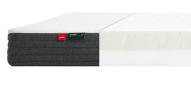 strijd traagheid laser FLEXA latex mattress, 200X90 bamboo cover