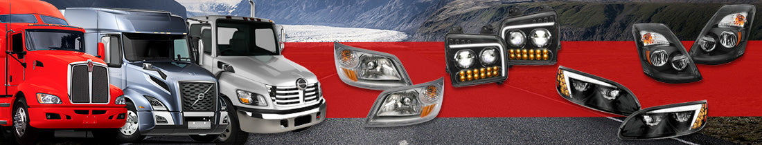 Semi Truck LED Headlights | Tacoma Parts Corporation