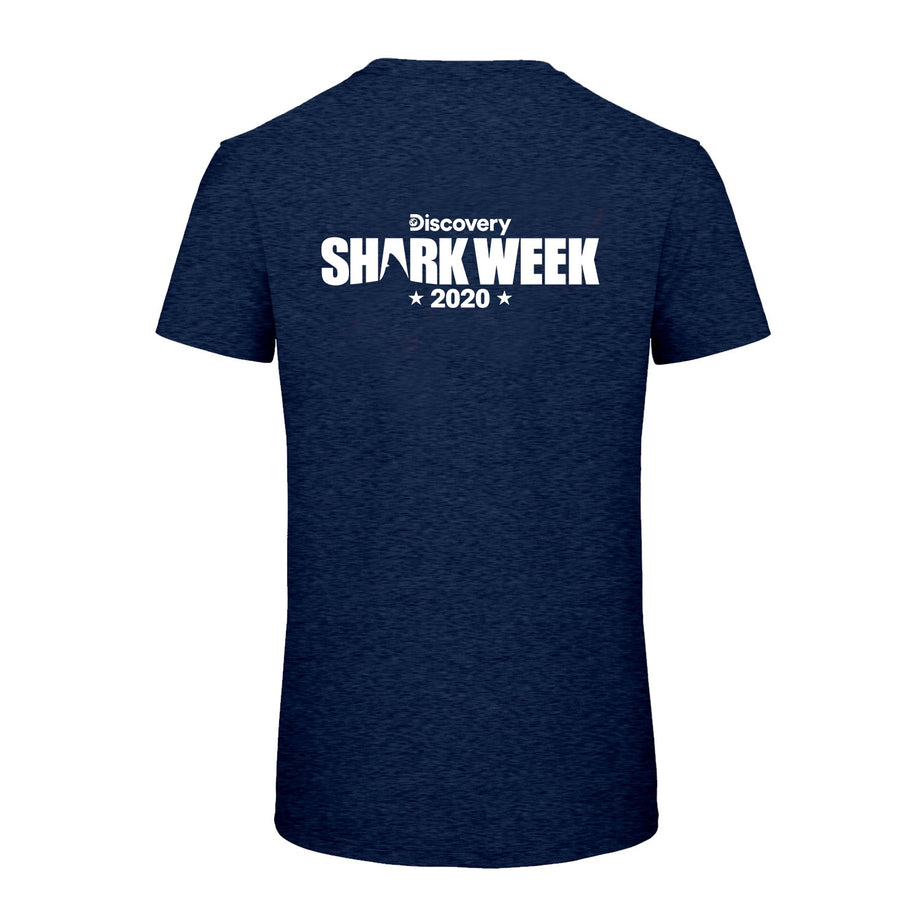 Shark Week X Padi Men S Tee Navy Padi Gear Americas