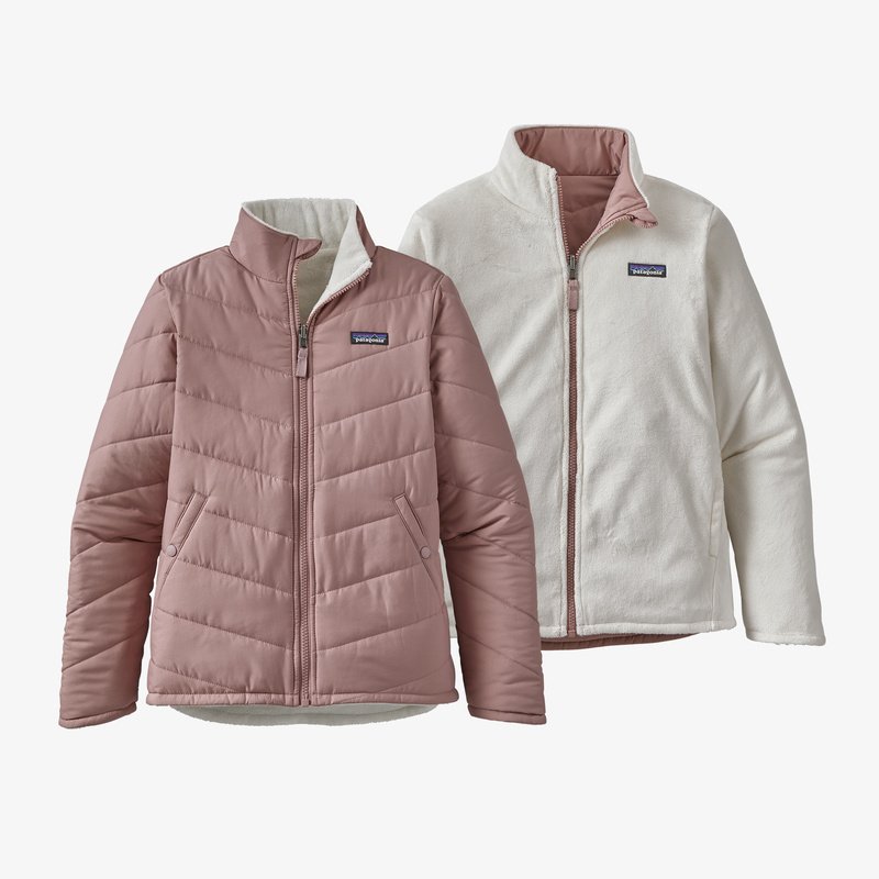 Patagonia Girls' Reversible Snow Flower Jacket Winter 2020