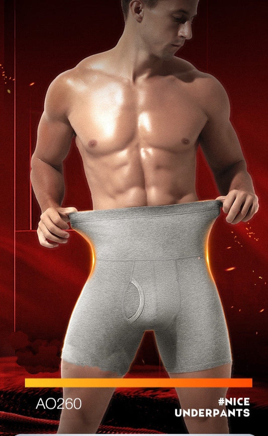 Men's Super High-Rise Tummy-Control Thermal Long Johns - JEWYEE 261