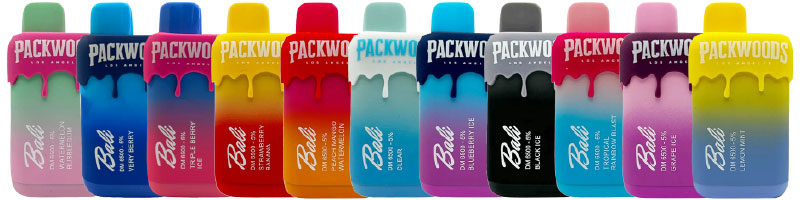 Bali x Packwoods Disposable Vape Device [6500 Puffs]