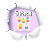 Best Deals on 5pk Disposable Vape Bundles Mix-n-Match Flavors 