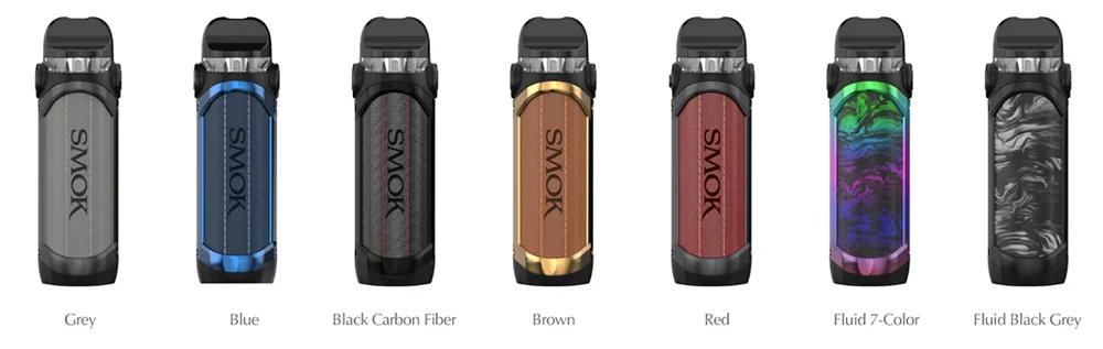 All available Colores for SMOK IPX 80 Pod Mod Kit 80W