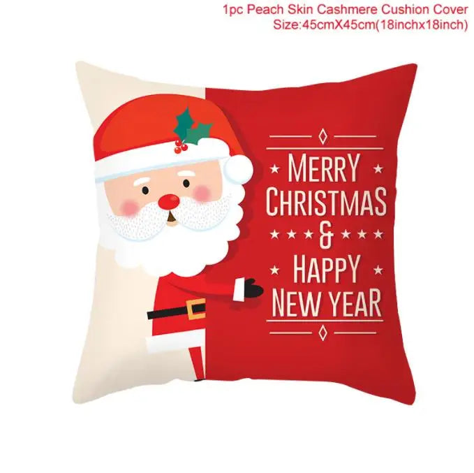 Festive 45cm Christmas Cushion Cover - Merry Decor - Image 52