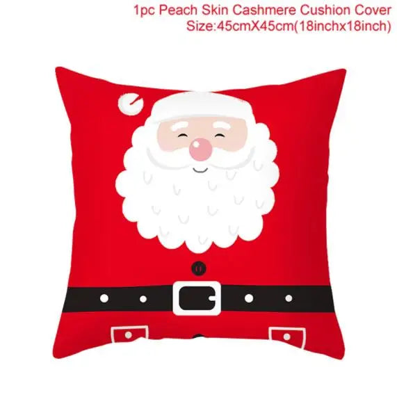 Festive 45cm Christmas Cushion Cover - Merry Decor - Image 54
