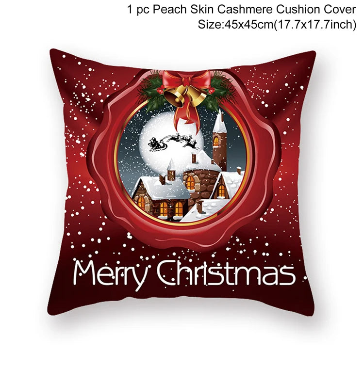 Festive 45cm Christmas Cushion Cover - Merry Decor - Image 13