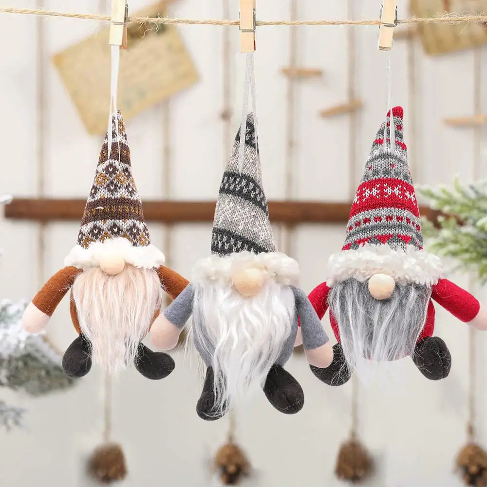 Festive Christmas Doll Ornaments for Holiday Cheer - Image 59