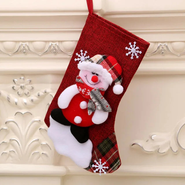 Festive Christmas Socks & Ornaments for Home Decor - Image 11