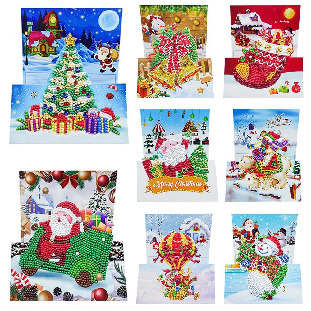 Charming Mini Christmas Door Set with Gnomes - Image 5