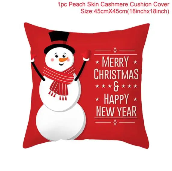 Festive 45cm Christmas Cushion Cover - Merry Decor - Image 41