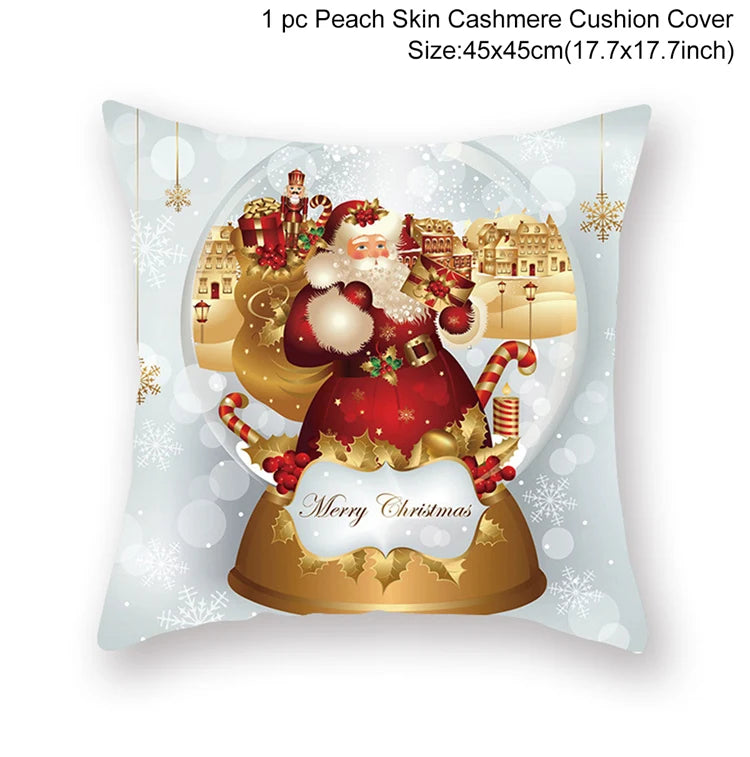 Festive 45cm Christmas Cushion Cover - Merry Decor - Image 22