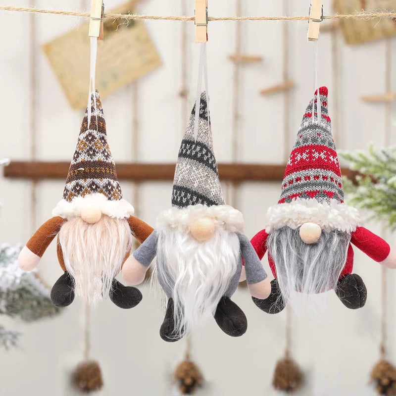 Festive Christmas Doll Ornaments for Holiday Cheer - Image 34