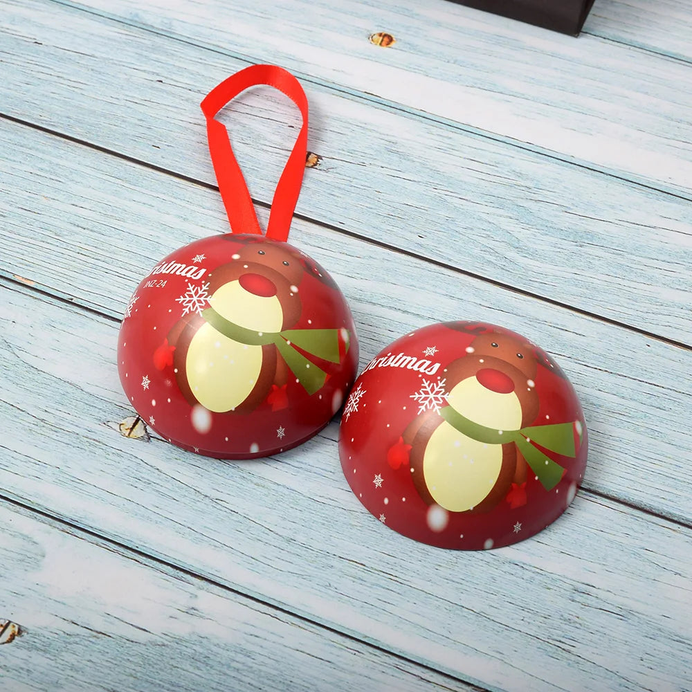 Festive Round Candy Box for Holiday Treats - Image 20