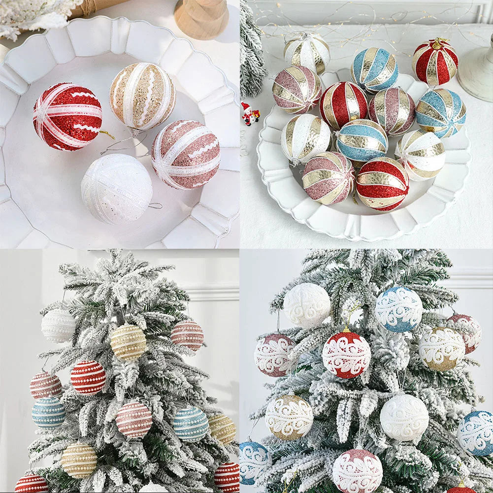Festive Christmas Ball Ornaments for Holiday Decor - Image 63