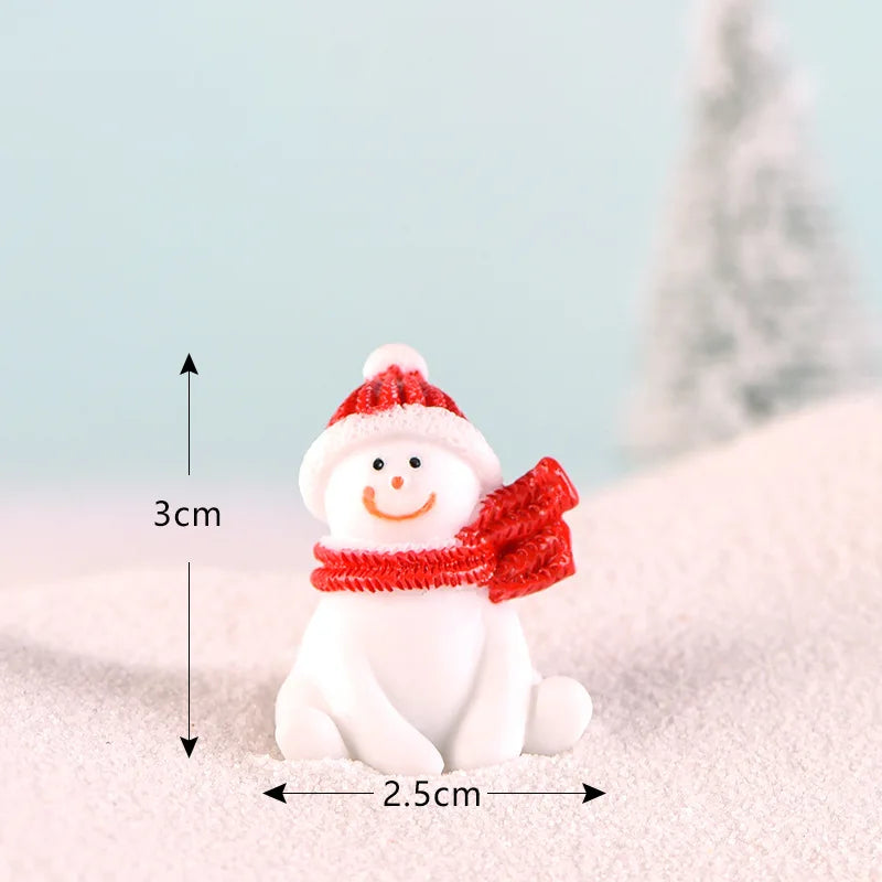 Charming Miniature Christmas Figurines for Holiday Decor - Image 18