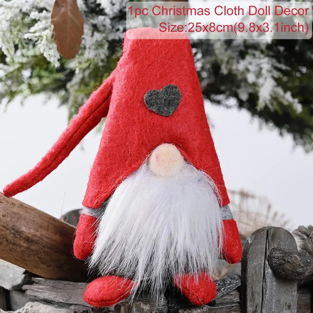 Festive Christmas Doll Ornaments for Holiday Cheer - Image 17