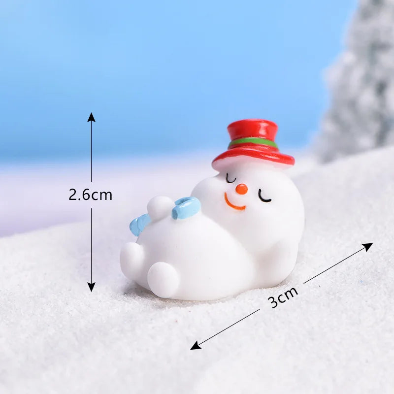Charming Miniature Christmas Figurines for Holiday Decor - Image 36