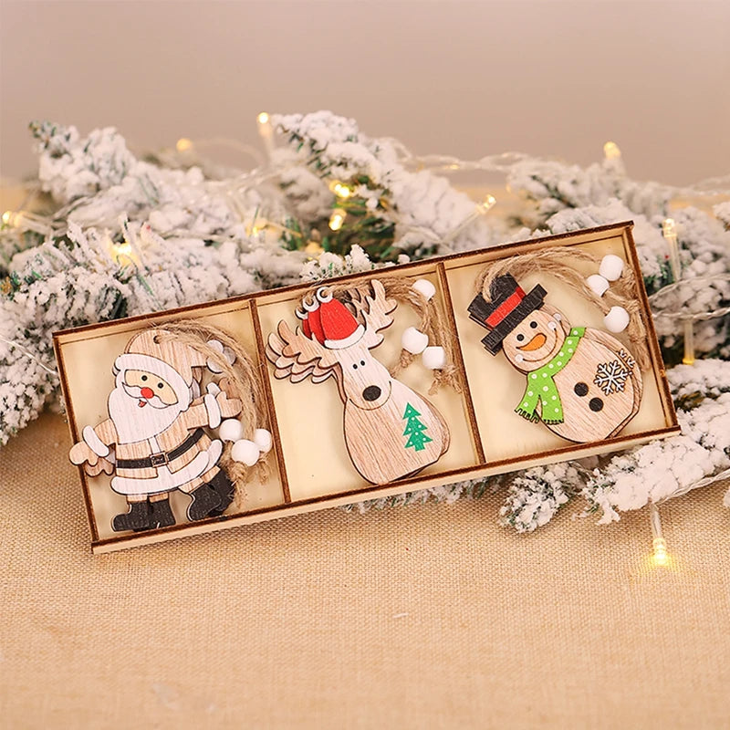 Festive Wooden Gnome Pendant for Christmas Cheer - Image 19