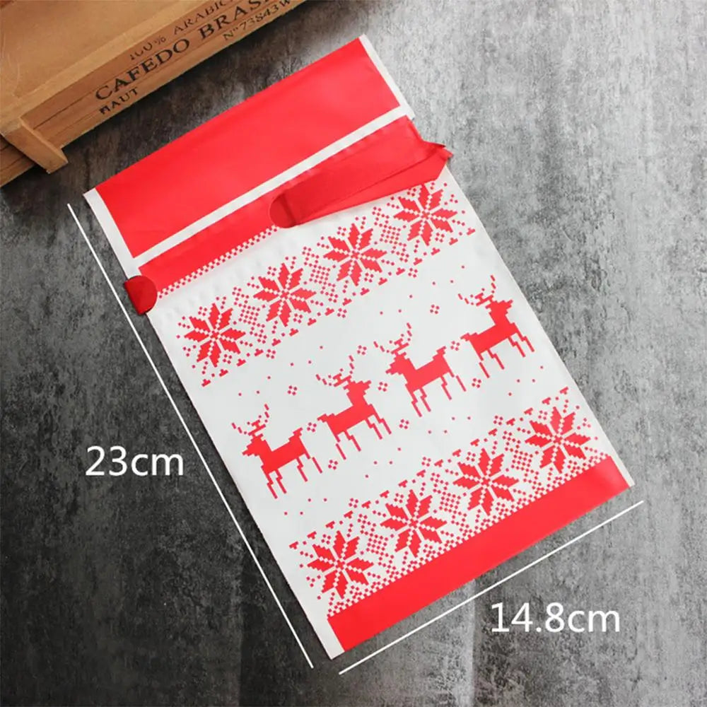 Festive Santa Claus Gift Bags for Christmas Cheer - Image 7