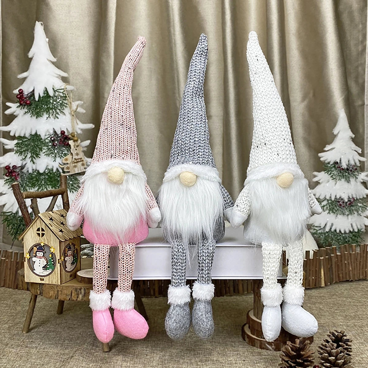 Festive Christmas Doll Ornaments for Holiday Cheer - Image 25