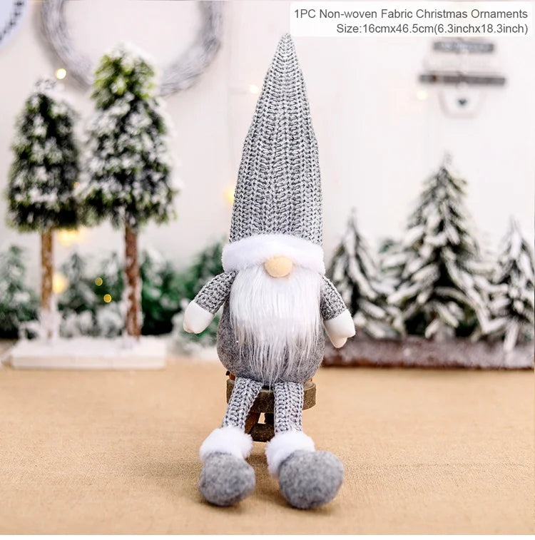 Festive Christmas Doll Ornaments for Holiday Cheer - Image 11