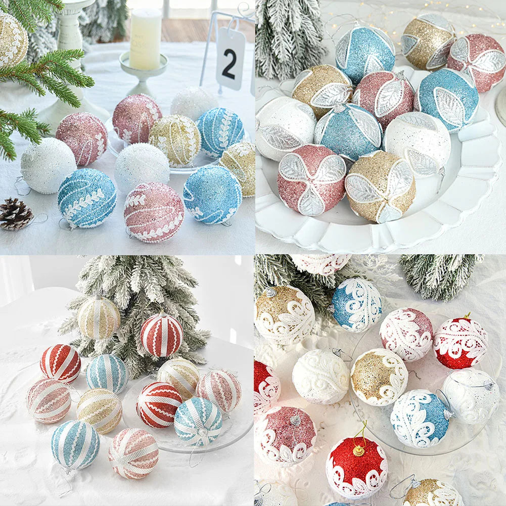 Festive Christmas Ball Ornaments for Holiday Decor - Image 7