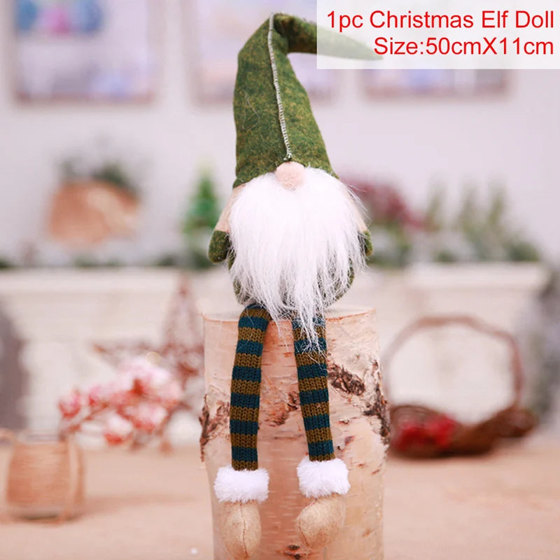 Festive Christmas Doll Ornaments for Holiday Cheer - Image 7