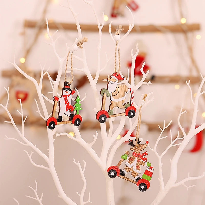 Festive Wooden Gnome Pendant for Christmas Cheer - Image 17