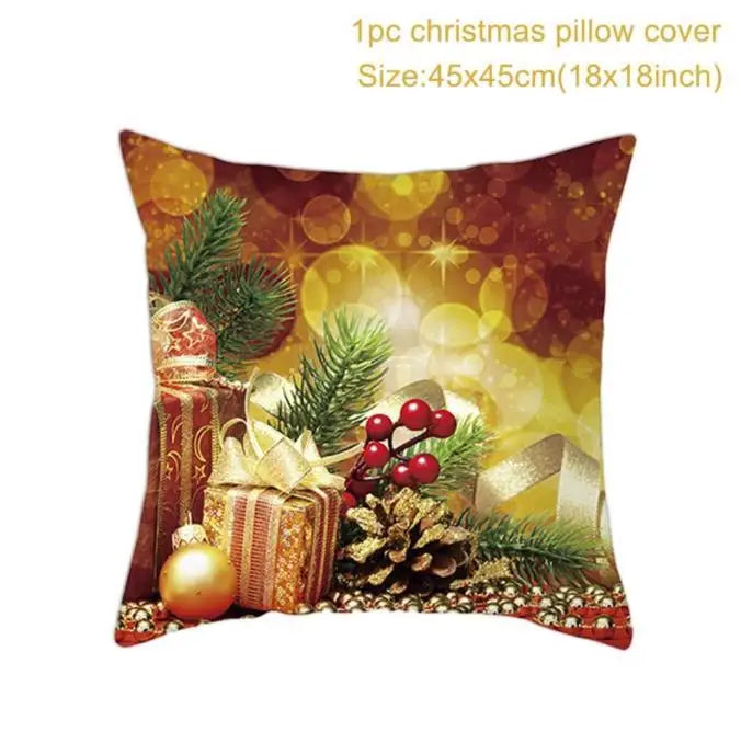 Festive 45cm Christmas Cushion Cover - Merry Decor - Image 16