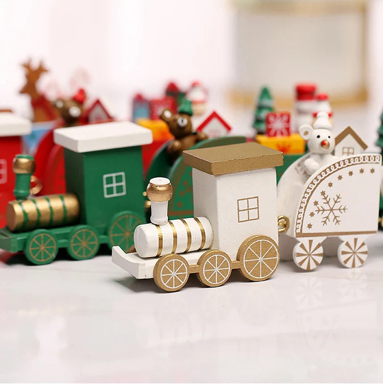 Charming Wooden Train Christmas Ornament – Perfect Holiday Decor! - Image 33