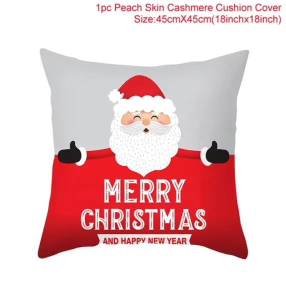 Festive 45cm Christmas Cushion Cover - Merry Decor - Image 4