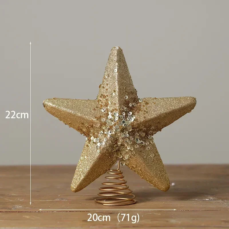 Elegant Champagne Bauble Ornaments for Christmas Decor - Image 20