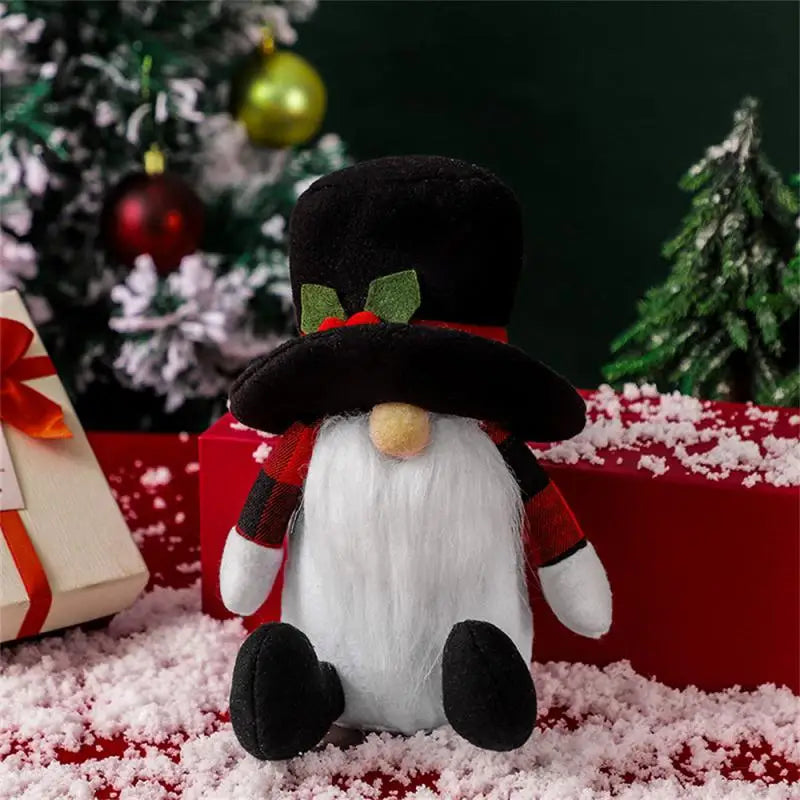 Charming Faceless Rudolph Gnome Christmas Ornament - Image 12