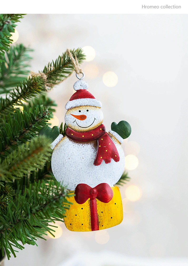 Charming Wrought Iron Christmas Tree Ornaments - Image 20