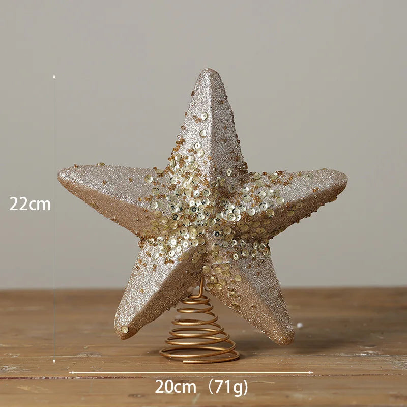 Elegant Champagne Bauble Ornaments for Christmas Decor - Image 75
