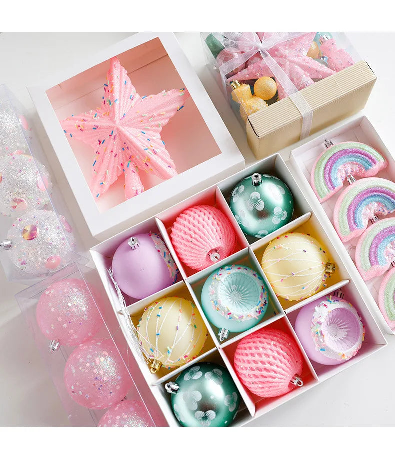 Colorful Xmas Ball Ornaments for Festive Decor - Image 7